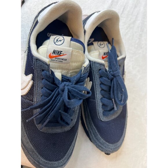 Nike Sacai Fragment LDWaffle ‘Blue Void’ Pre-owned Sneakers Size 9.5 main image 11